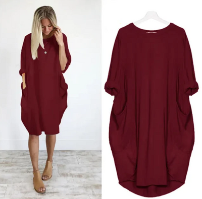 Eeli™ | Comfortable Dress with Pockets