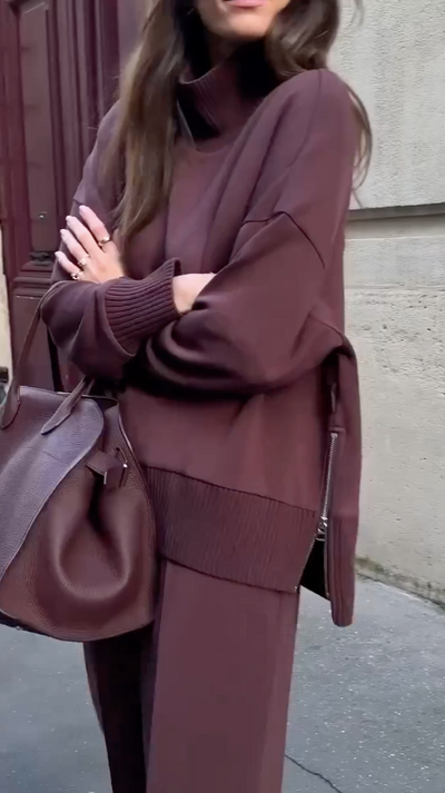 Céleste-Valérie™ | Stylish Knit Ensemble