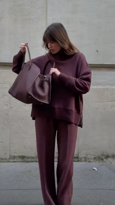 Céleste-Valérie™ | Stylish Knit Ensemble