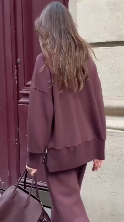 Céleste-Valérie™ | Stylish Knit Ensemble