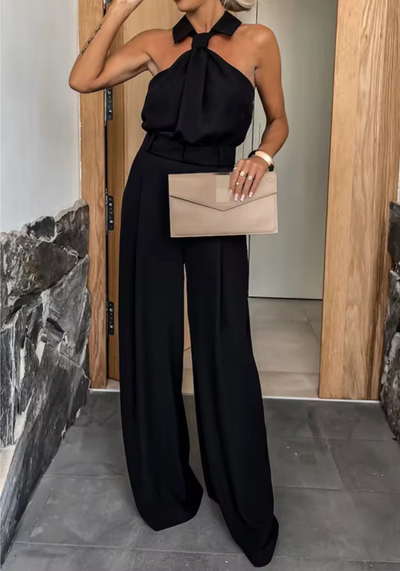 Christabel | Sleek Jumpsuit with Wide Legs