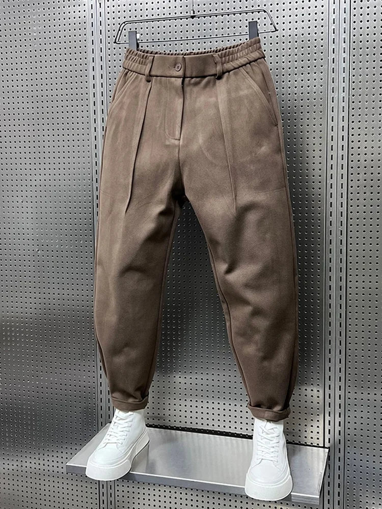 Vallier™ | Elegant Mottled Trousers