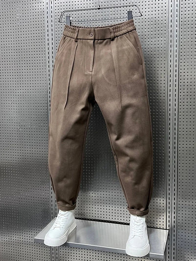 Vallier™ | Elegant Mottled Trousers