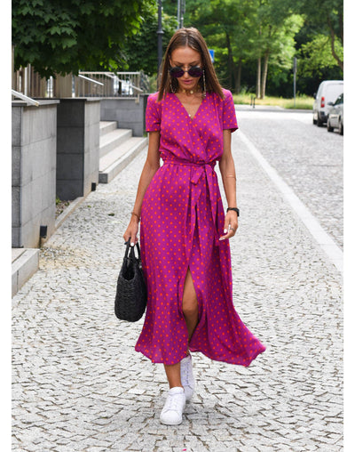 Eva™ | Stylish V-Neck Dress