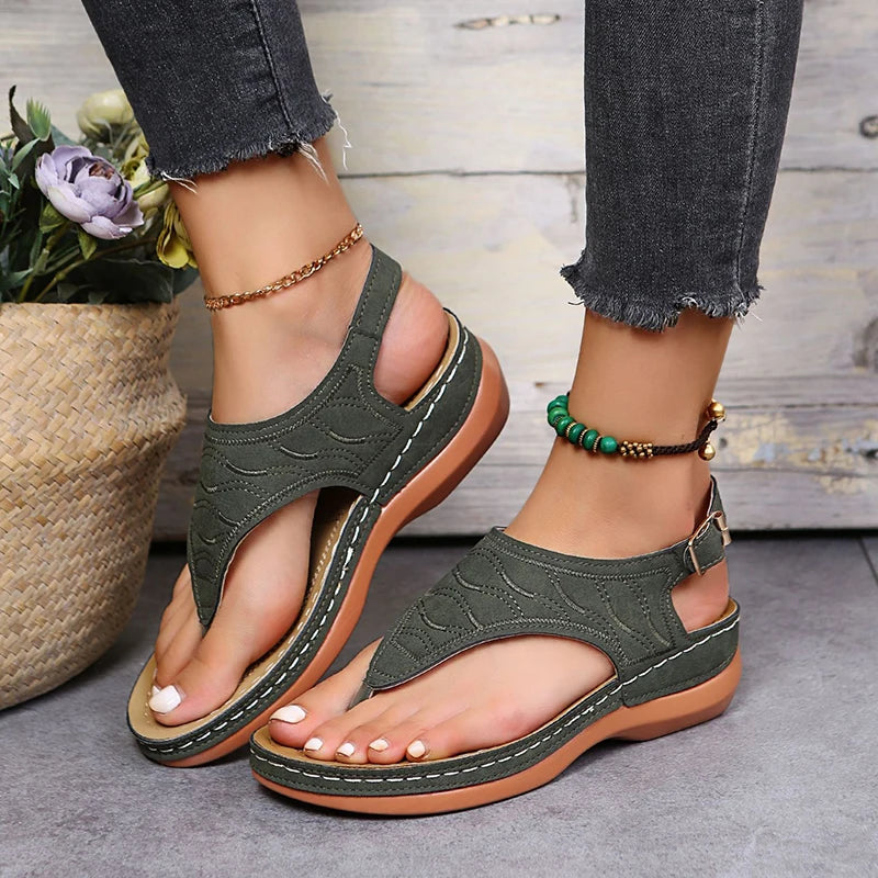 Saya ™ | Orthopaedic Wedge Sandals