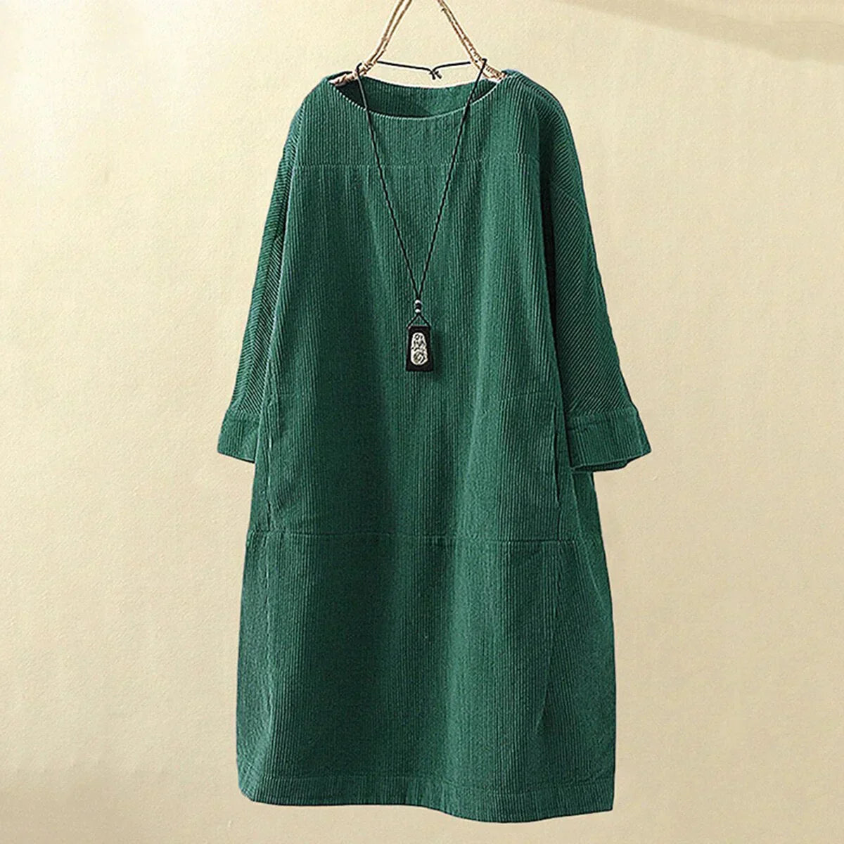 Veronica | Comfortable & Cozy Corduroy Dress