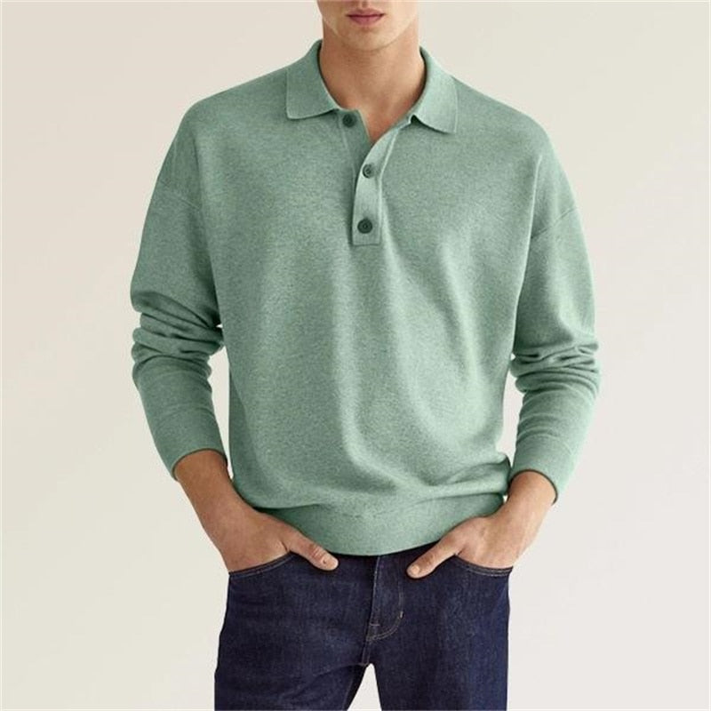 Leopold | Long-Sleeve Polo Shirt