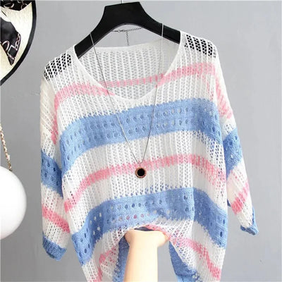 Emelda | Airy Openwork Top
