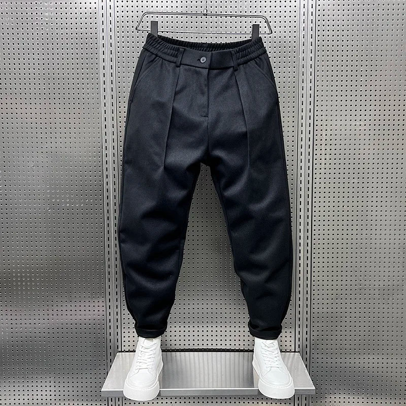 Vallier™ | Elegant Mottled Trousers