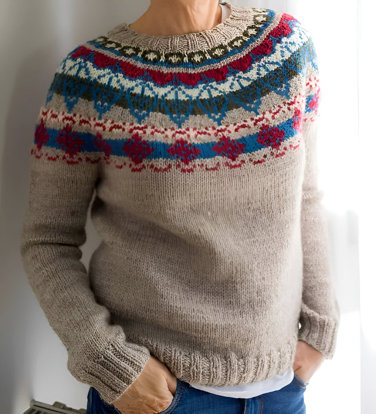 Chloe | Oversized knitted jumper