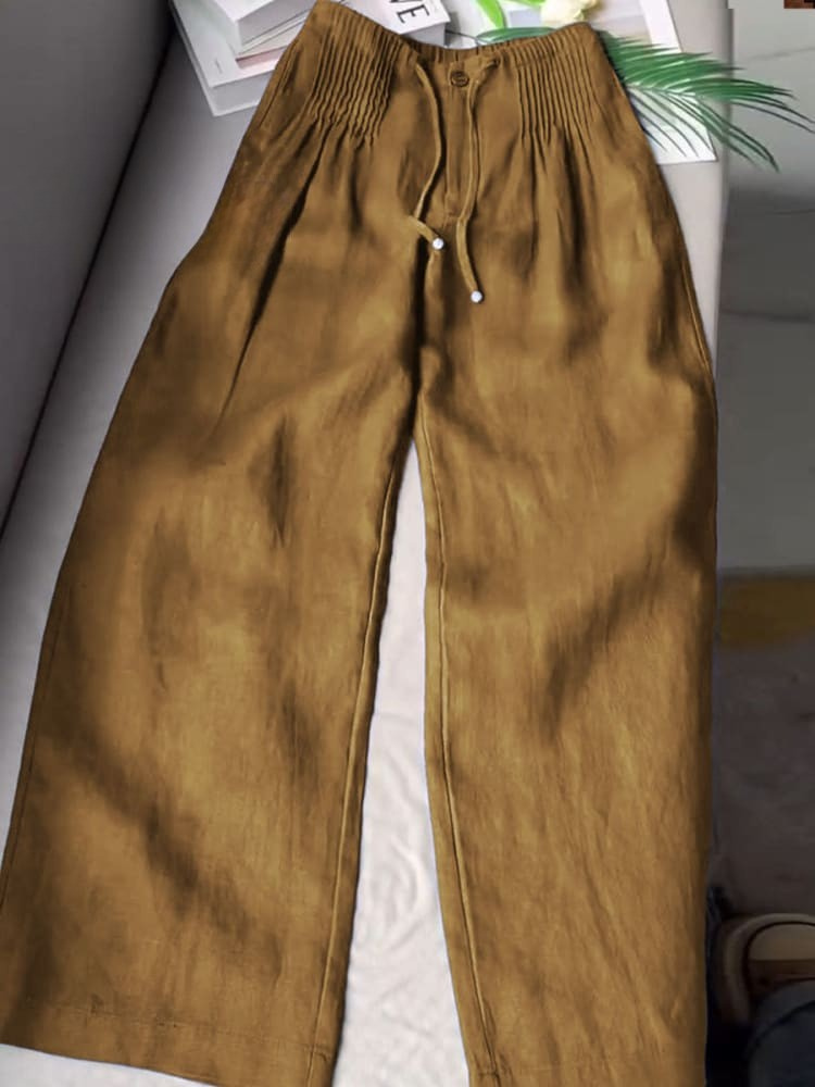 Livia™ | Casual Linen Pants – Limited Edition