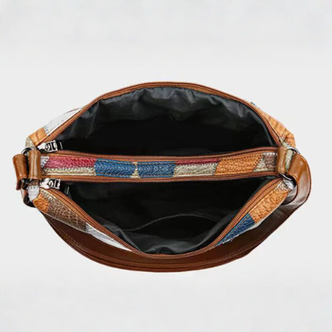 Vanzelli™ | Mosaic Leather Handbag