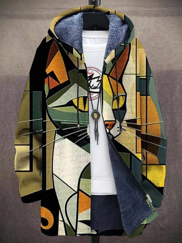 Anna | Comfortable Jacket with Artistic Print