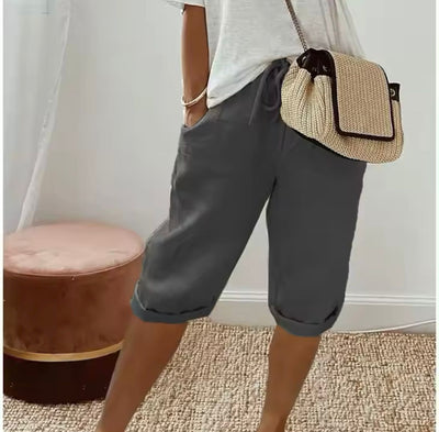 Hedwig™ | Short Linen Trousers