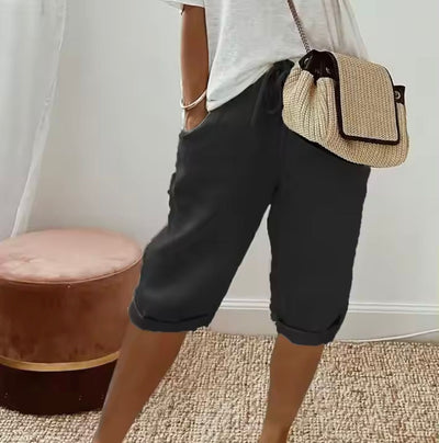 Hedwig™ | Short Linen Trousers