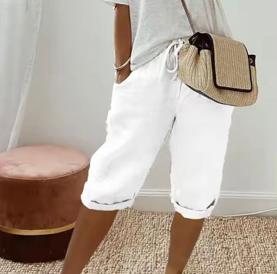 Hedwig™ | Short Linen Trousers