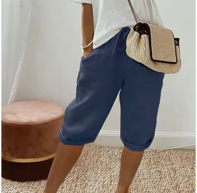 Hedwig™ | Short Linen Trousers