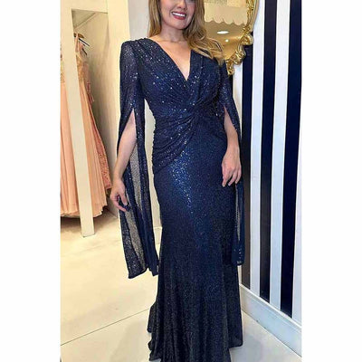 Amal - Elegant Stylish Satin Dress