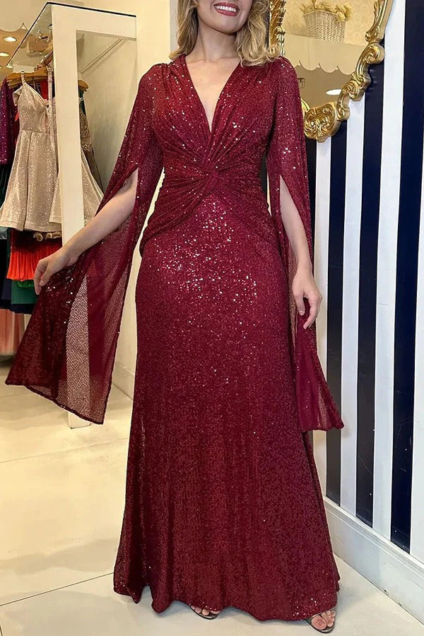 Amal - Elegant Stylish Satin Dress