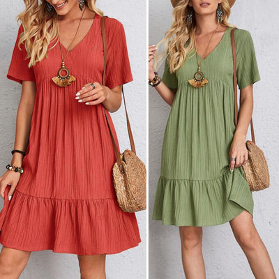 Emily™ | Elegant Dress with Tummy Coverage