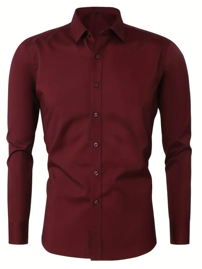 Byron™ | Elegant Butttoned Long-Sleeved Shirt