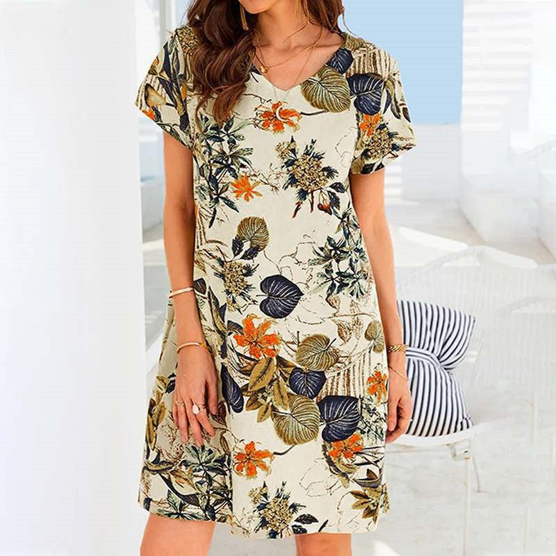 Maija™ | Linen-Cotton Dress for Everyday Use
