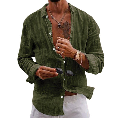 Henrik™ | Classic Linen Shirt