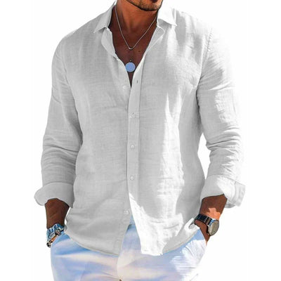 Viktor™ | Elegant Linen Shirt