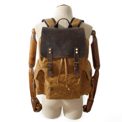 Waxed Canvas Rucksack | COPENHAGEN