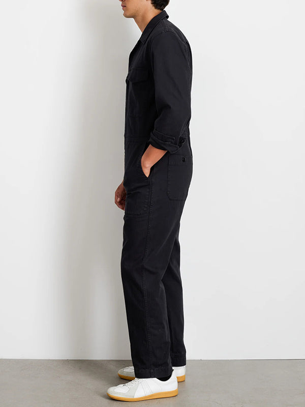 Slim-Fit Overall for Men with Zip