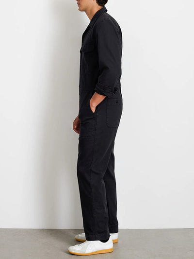 Slim-Fit Overall for Men with Zip