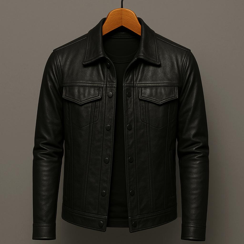 Stalen™ | Stylish Leather Spring Jacket
