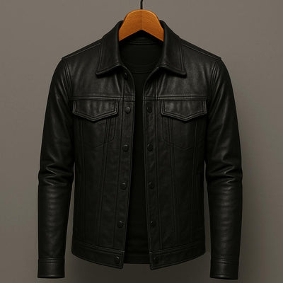Stalen™ | Stylish Leather Spring Jacket