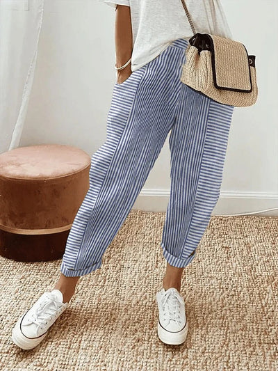 Lore™ | Stylish Striped Trousers