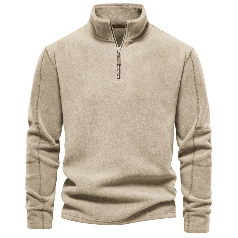 Joshua | Quarter-Zip Fleece Sweater