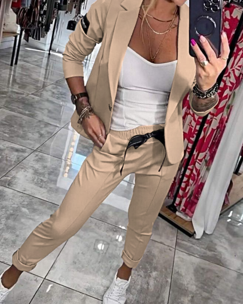 Malou | Stylish Blazer Set