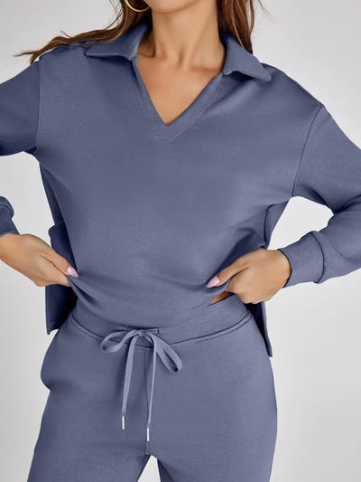 Fleek | 2-Piece Casual Long Sleeve Set