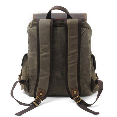 Waxed Canvas Rucksack | COPENHAGEN