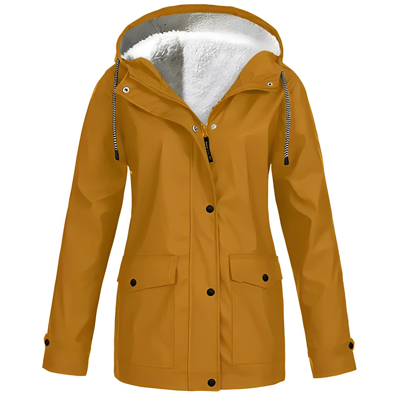 Elvira | Fleece-Lined Raincoat for Women