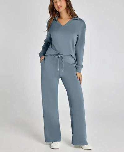 Fleek | 2-Piece Casual Long Sleeve Set