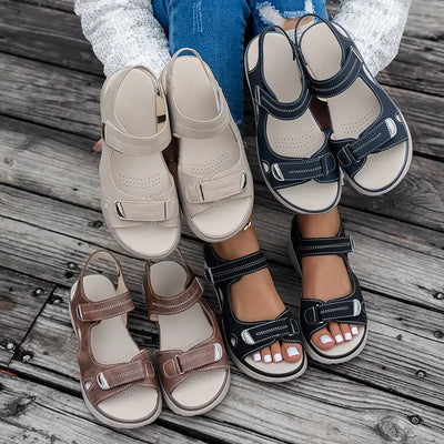 Alia™ | Comfortable Wedge Sandals with Ankle Strap