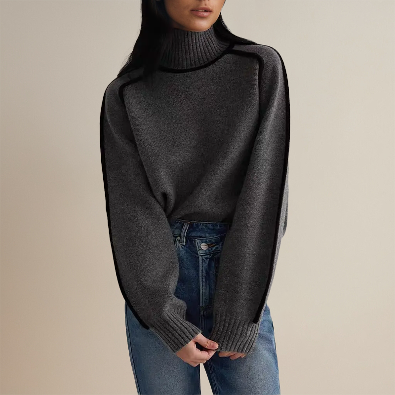 Lina | Warm & Comfortable Turtleneck Sweater