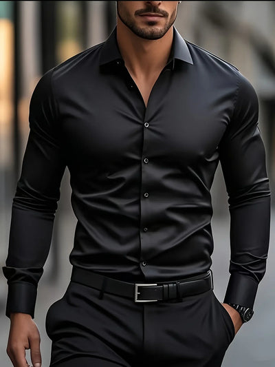Byron™ | Elegant Butttoned Long-Sleeved Shirt