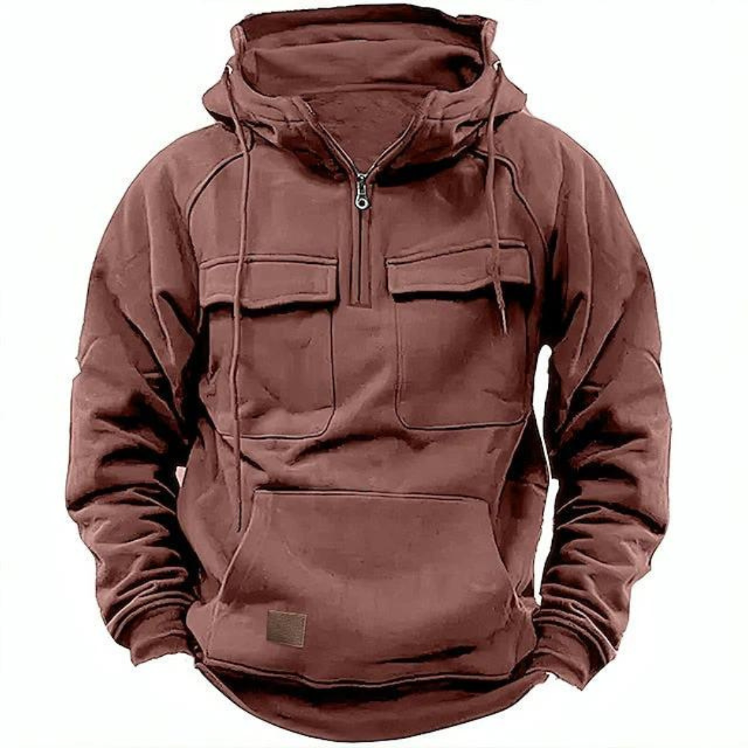 Dave | Stylish Mutli-Pocket Hoodie