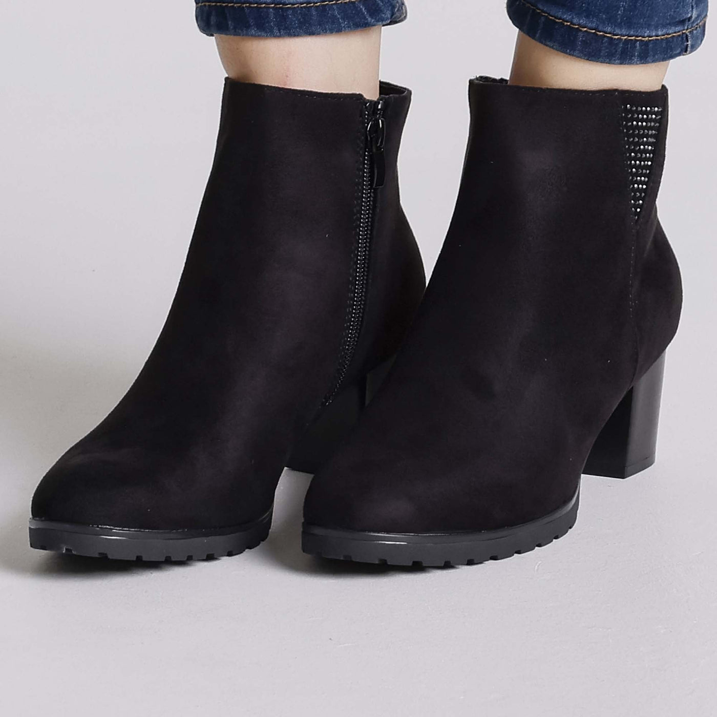 Anny | Elegant Heeled Ankle Boots