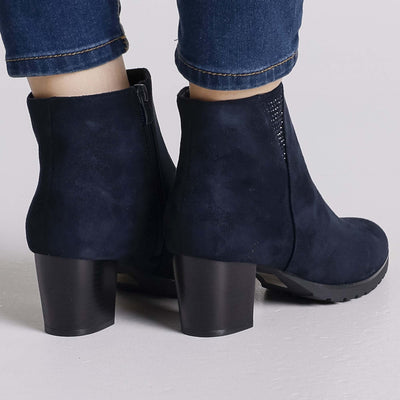 Anny | Elegant Heeled Ankle Boots