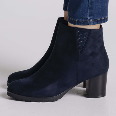 Anny | Elegant Heeled Ankle Boots