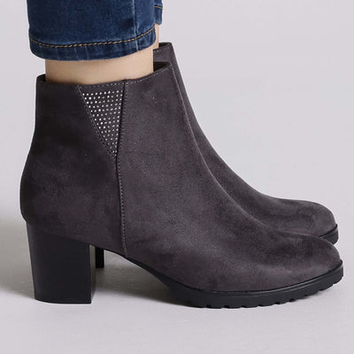 Anny | Elegant Heeled Ankle Boots