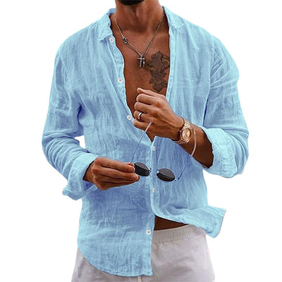 Henrik™ | Classic Linen Shirt