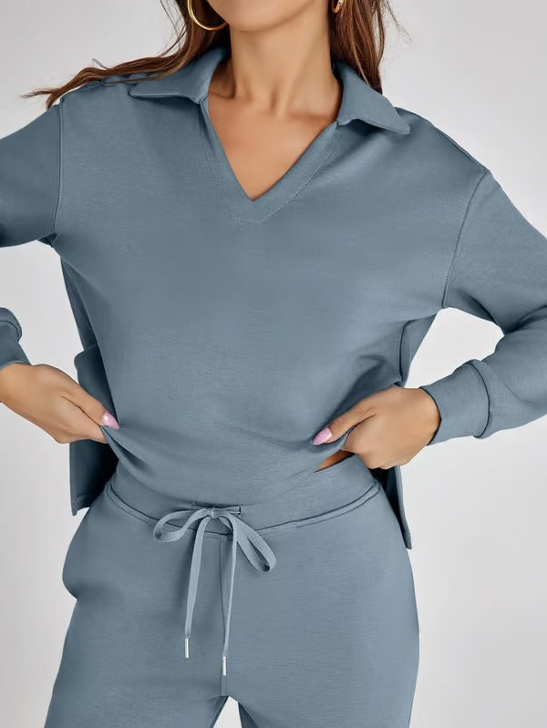 Fleek | 2-Piece Casual Long Sleeve Set